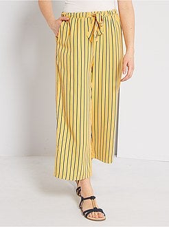 Calças fluidas - Kiabi