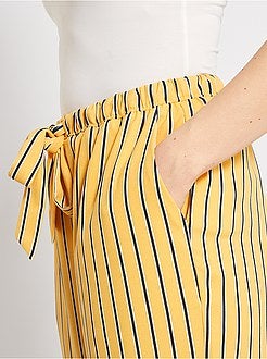 Calças fluidas - Kiabi