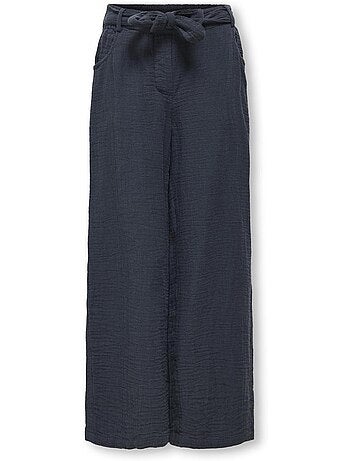 Calças Fluidas Azuis para Menina Kids ONLY Kogthyra