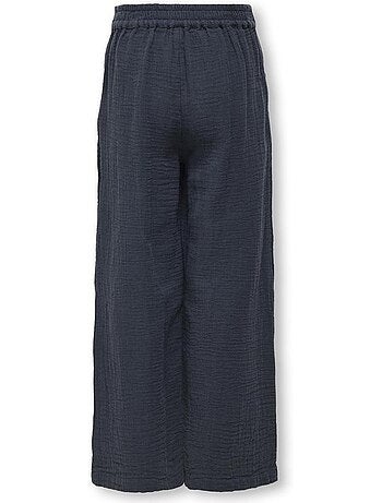 Calças Fluidas Azuis para Menina Kids ONLY Kogthyra