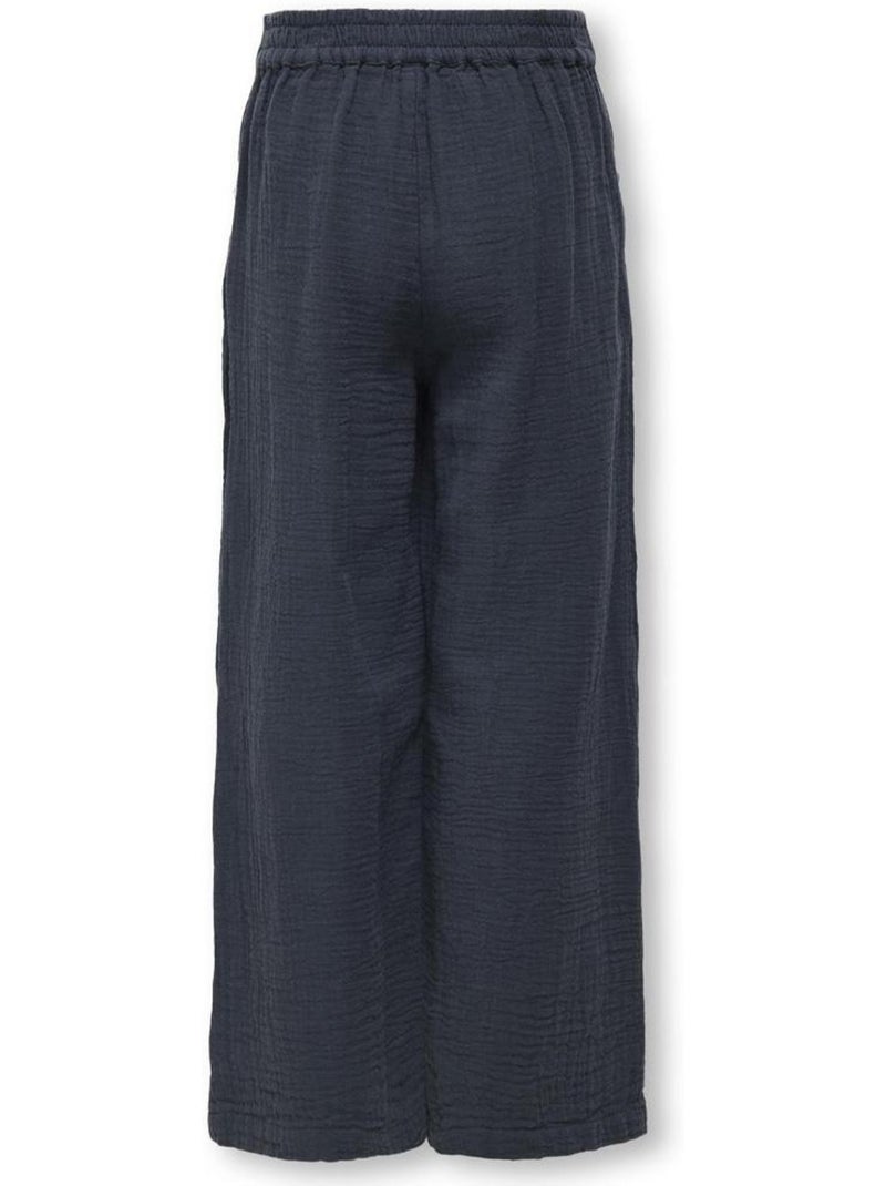 Calças Fluidas Azuis para Menina Kids ONLY Kogthyra Azul - Kiabi