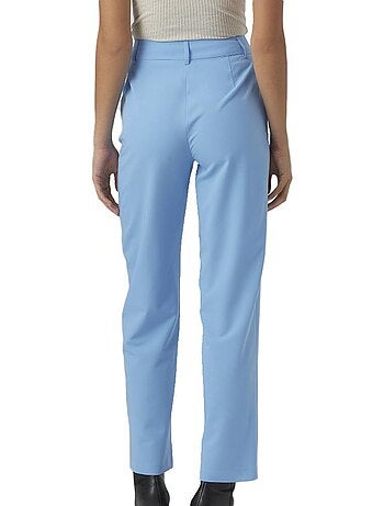 Calças Fluidas Azuis para Mulher Vero Moda Elda