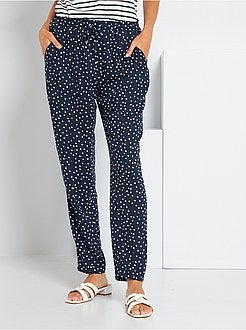 Calças fluidas - Kiabi