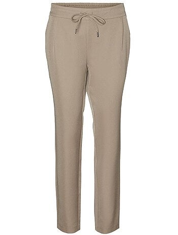 Calças Fluidas Pretas Vero Moda Raya para Mulher