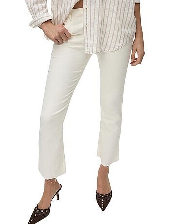Calças Fluidas Brancas Vero Moda Sheila para Mulher