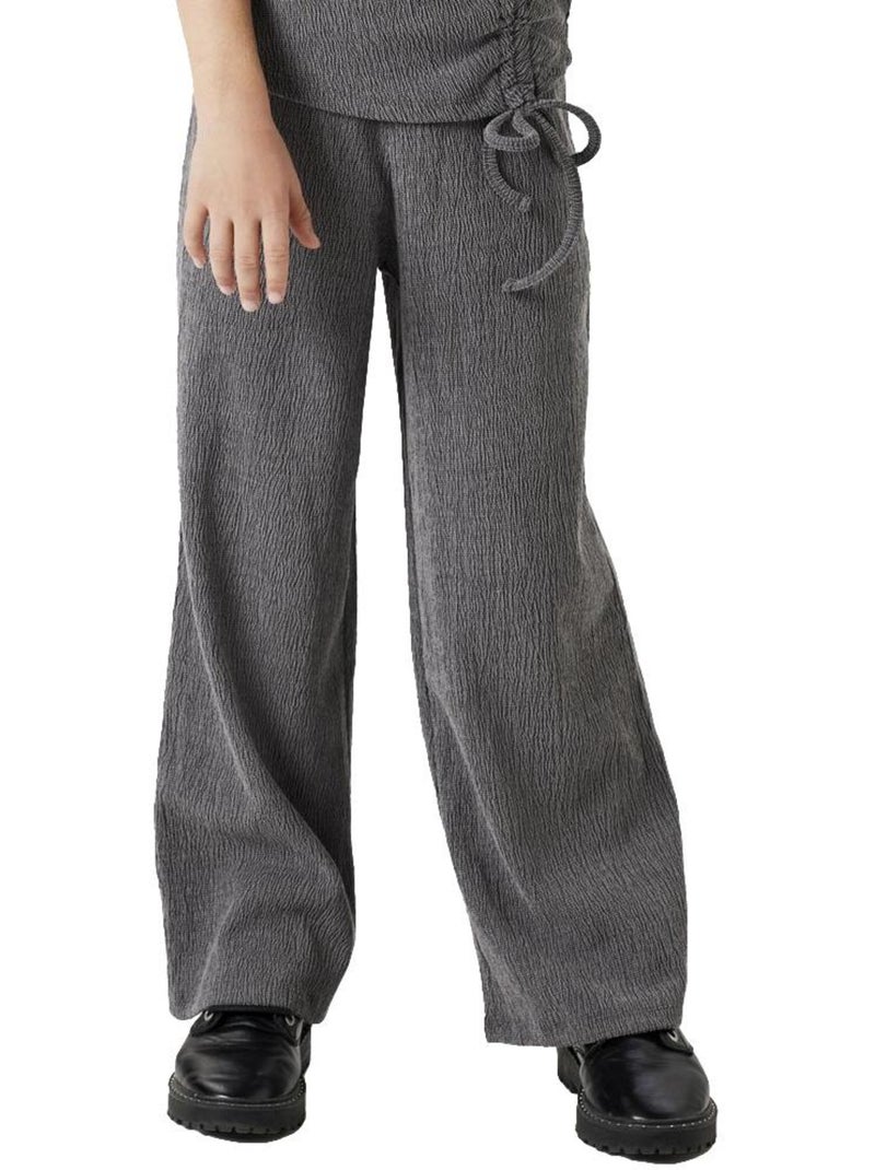 Calças Fluidas Cinzentas para Menina Vero Moda Luna Cinza-prateado - Kiabi