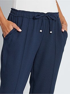 Calças fluidas estampadas - Kiabi