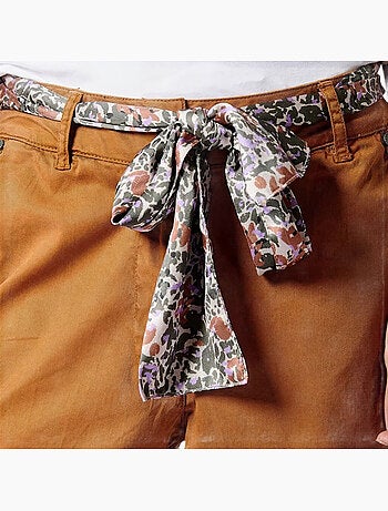 Calças Fluidas Laranja Kaporal CECILS para Mulher