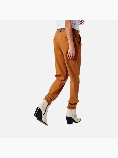 Calças Fluidas Laranja Kaporal CECILS para Mulher - Kiabi Calças Fluidas Laranja Kaporal CECILS para Mulher - Kiabi