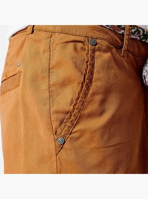 Calças Fluidas Laranja Kaporal CECILS para Mulher - Kiabi Calças Fluidas Laranja Kaporal CECILS para Mulher - Kiabi