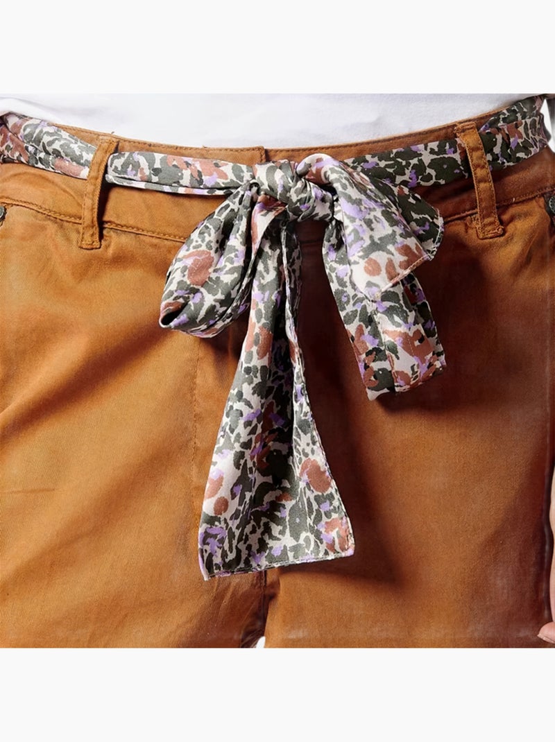 Calças Fluidas Laranja Kaporal CECILS para Mulher Castanho-capuccino - Kiabi
