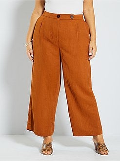 Calças fluidas - Kiabi