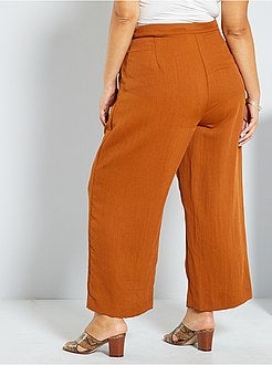 Calças fluidas - Kiabi