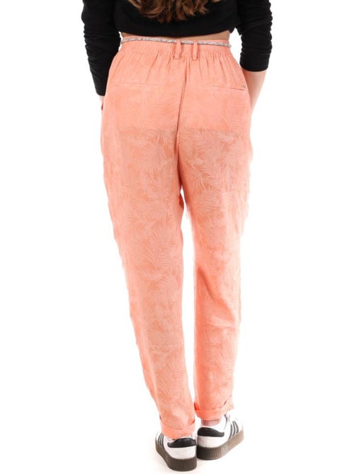 Calças Fluidas Laranja para Mulher Kaporal CHAZA - Kiabi Calças Fluidas Laranja para Mulher Kaporal CHAZA - Kiabi