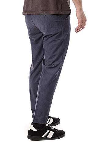 Calças Fluidas Masculinas Teddy Smith Pywan Azul-Marinho