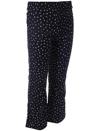 Calças Fluidas Menina Teddy Smith Solena Azul Marinho