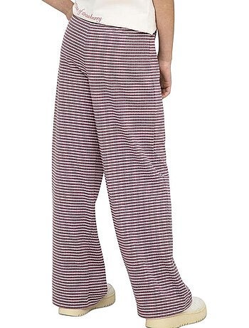 Calças Fluidas para Menina ONLY Kids Kogpamia Rosa/Branco