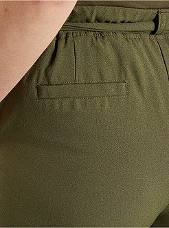 Calças fluidas pré-mamã - Kiabi