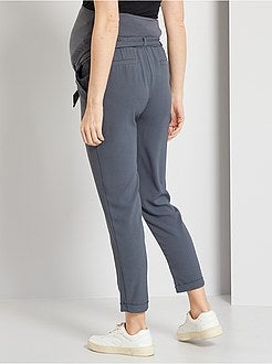 Calças fluidas pré-mamã - Kiabi