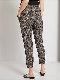 Calças fluidas pré-mamã - Kiabi