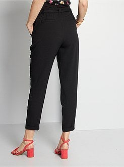 Calças fluidas pré-mamã - Kiabi