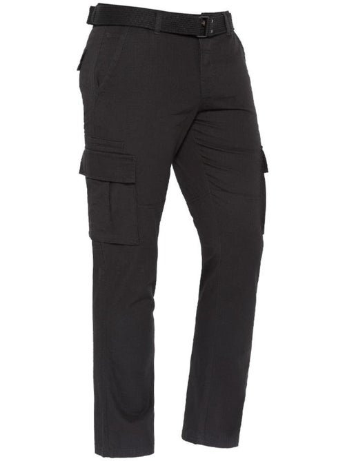 Calças fluidas pretas para homem schott trassault - Kiabi Calças fluidas pretas para homem schott trassault - Kiabi