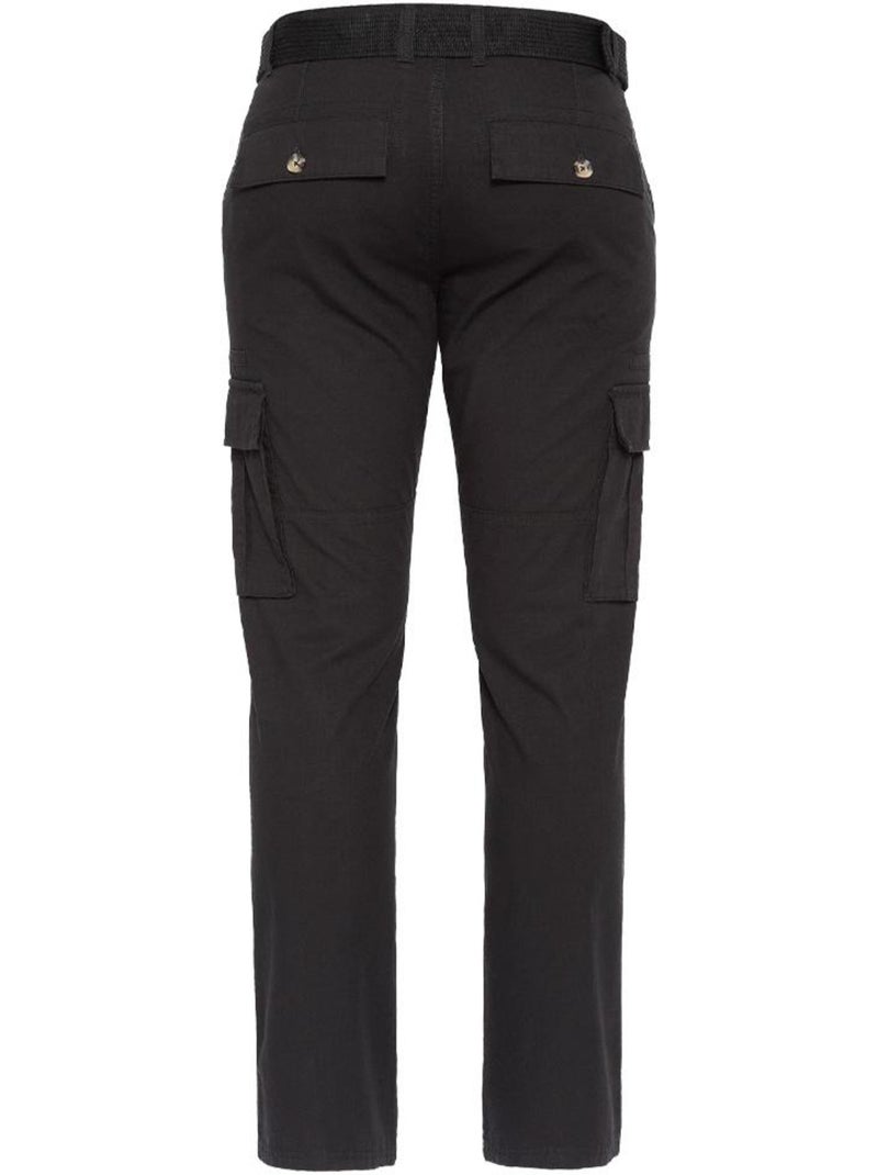 Calças fluidas pretas para homem schott trassault Preto - Kiabi