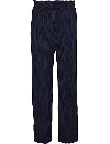 Calças fluidas pretas vero moda halle para mulher