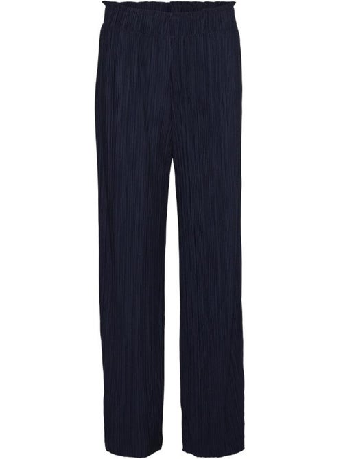 Calças Fluidas Pretas Vero Moda Halle para Mulher - Kiabi Calças Fluidas Pretas Vero Moda Halle para Mulher - Kiabi