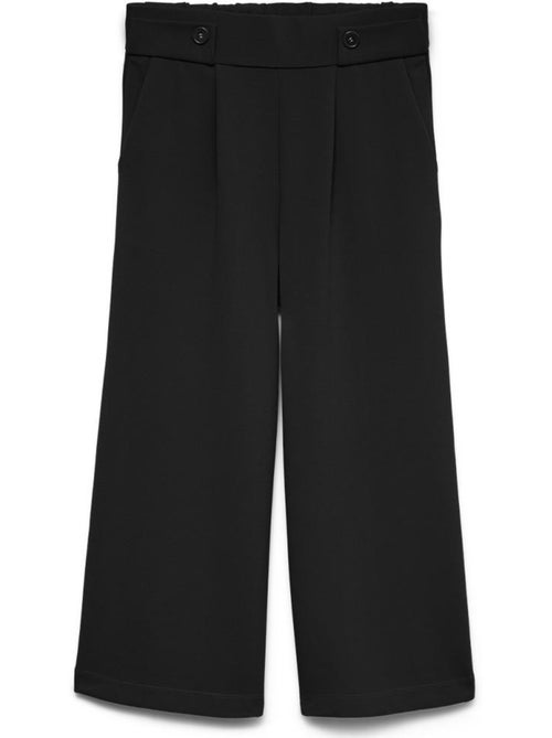 Calças Fluidas Pretas Vero Moda May para Mulher - Kiabi Calças Fluidas Pretas Vero Moda May para Mulher - Kiabi