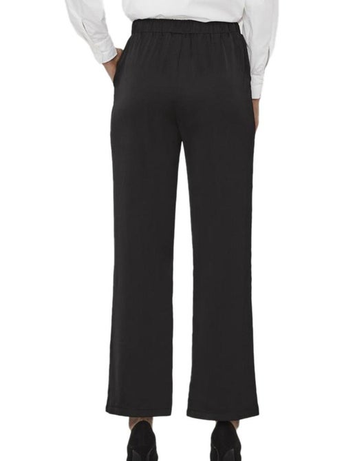 Calças Fluidas Pretas Vero Moda para Mulher - Kiabi Calças Fluidas Pretas Vero Moda para Mulher - Kiabi