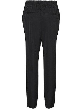 Calças Fluidas Pretas Vero Moda Raya para Mulher