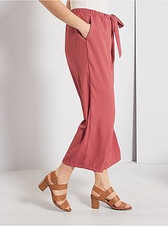 Calças fluidas - Kiabi