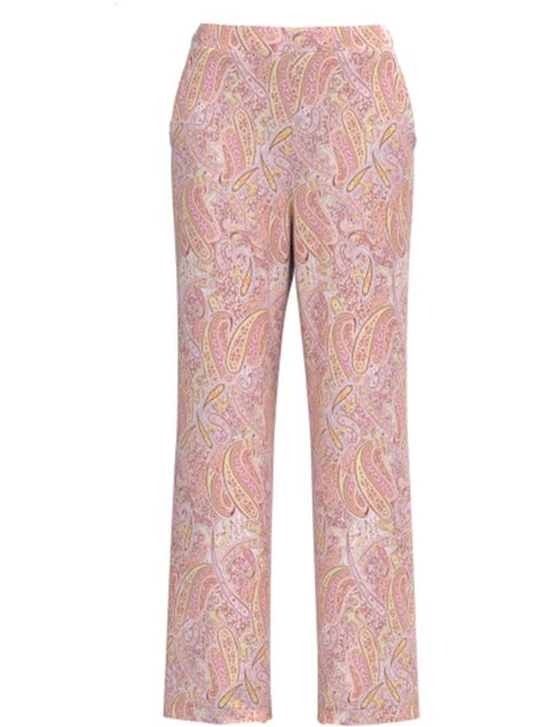 Calças Fluidas Rosa para Mulher Vero Moda Celia - Kiabi