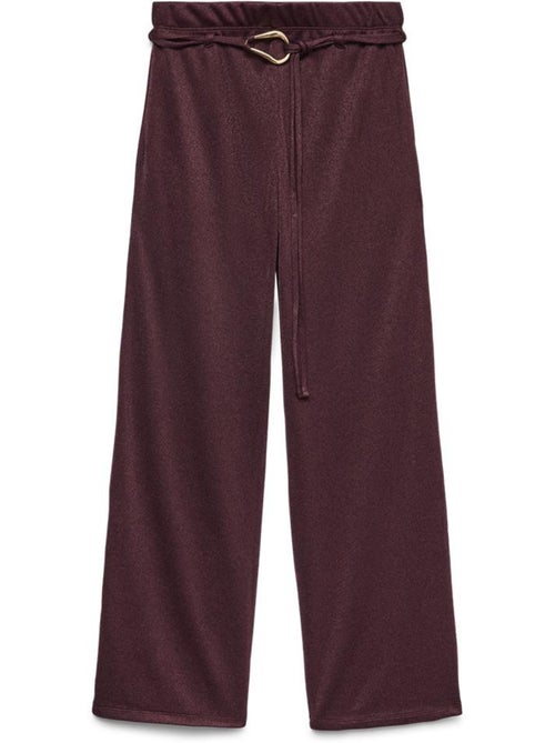 Calças Fluidas Roxas Vero Moda Louisa para Mulher - Kiabi Calças Fluidas Roxas Vero Moda Louisa para Mulher - Kiabi