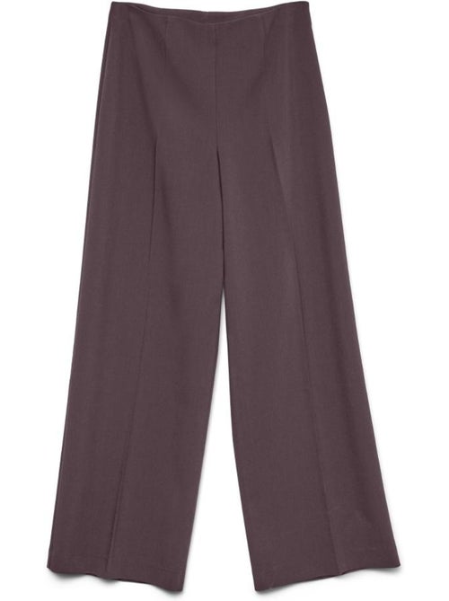 Calças fluidas roxas vero moda nora para mulher - Kiabi Calças fluidas roxas vero moda nora para mulher - Kiabi