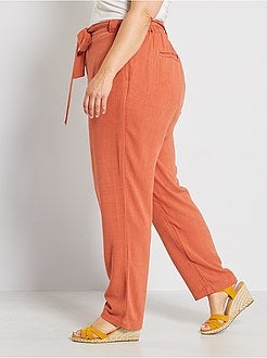 Calças fluidas - Kiabi