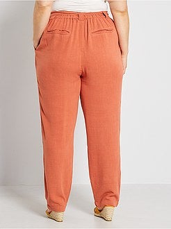 Calças fluidas - Kiabi