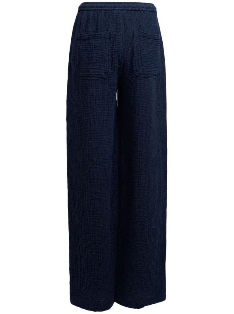 Calças Fluidas Teddy Smith Toon Dark para Mulher Azul-marinho - Kiabi