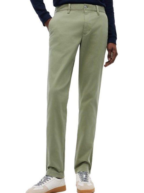 Calças Fluidas Verdes Tommy Hilfiger Scanton para Homem - Kiabi Calças Fluidas Verdes Tommy Hilfiger Scanton para Homem - Kiabi