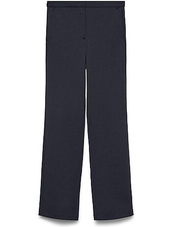 Calças Fluidas Vero Moda Lucca para Mulher em Azul-Marinho