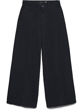 Calças Fluidas Vero Moda Vmcmarley para Mulher - Azul Marinho