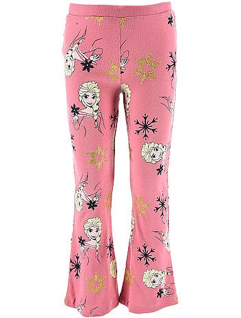 Calças frozen rosa menina | licença oficial