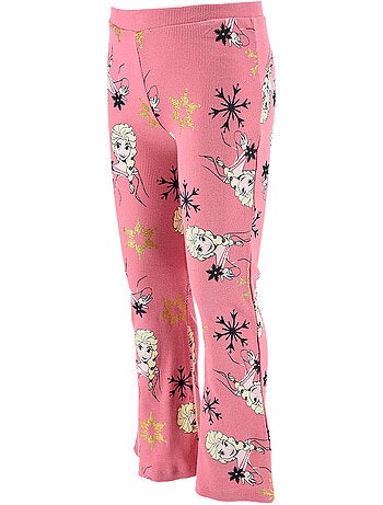 Calças frozen rosa menina | licença oficial