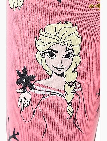 Calças frozen rosa menina | licença oficial