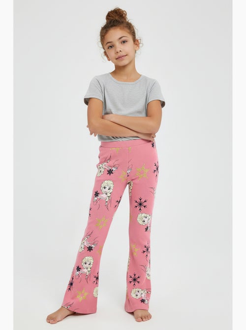 Calças frozen rosa menina | licença oficial - Kiabi Calças frozen rosa menina | licença oficial - Kiabi