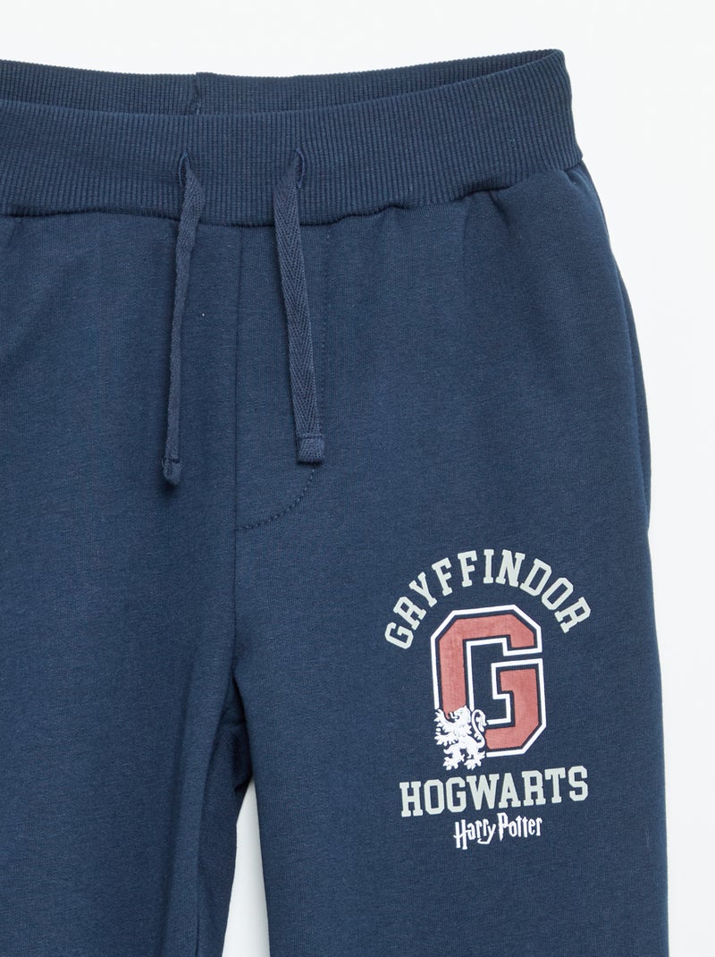 Calças 'Harry Potter' em polar Azul - Kiabi