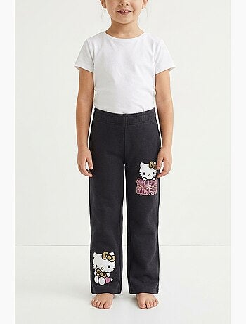 Calças hello kitty cinzento menina | licença oficial