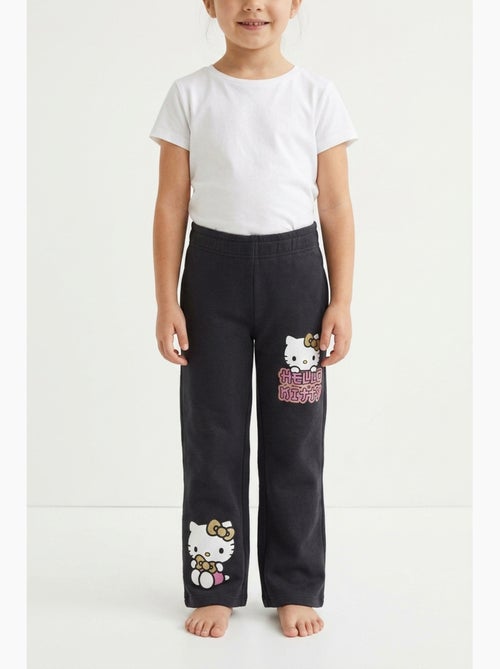 Calças hello kitty cinzento menina | licença oficial - Kiabi