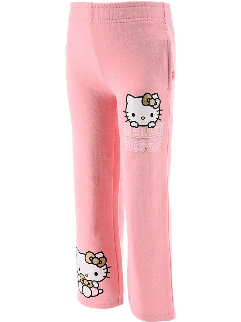Calças hello kitty rosa menina | licença oficial Rosa - Kiabi